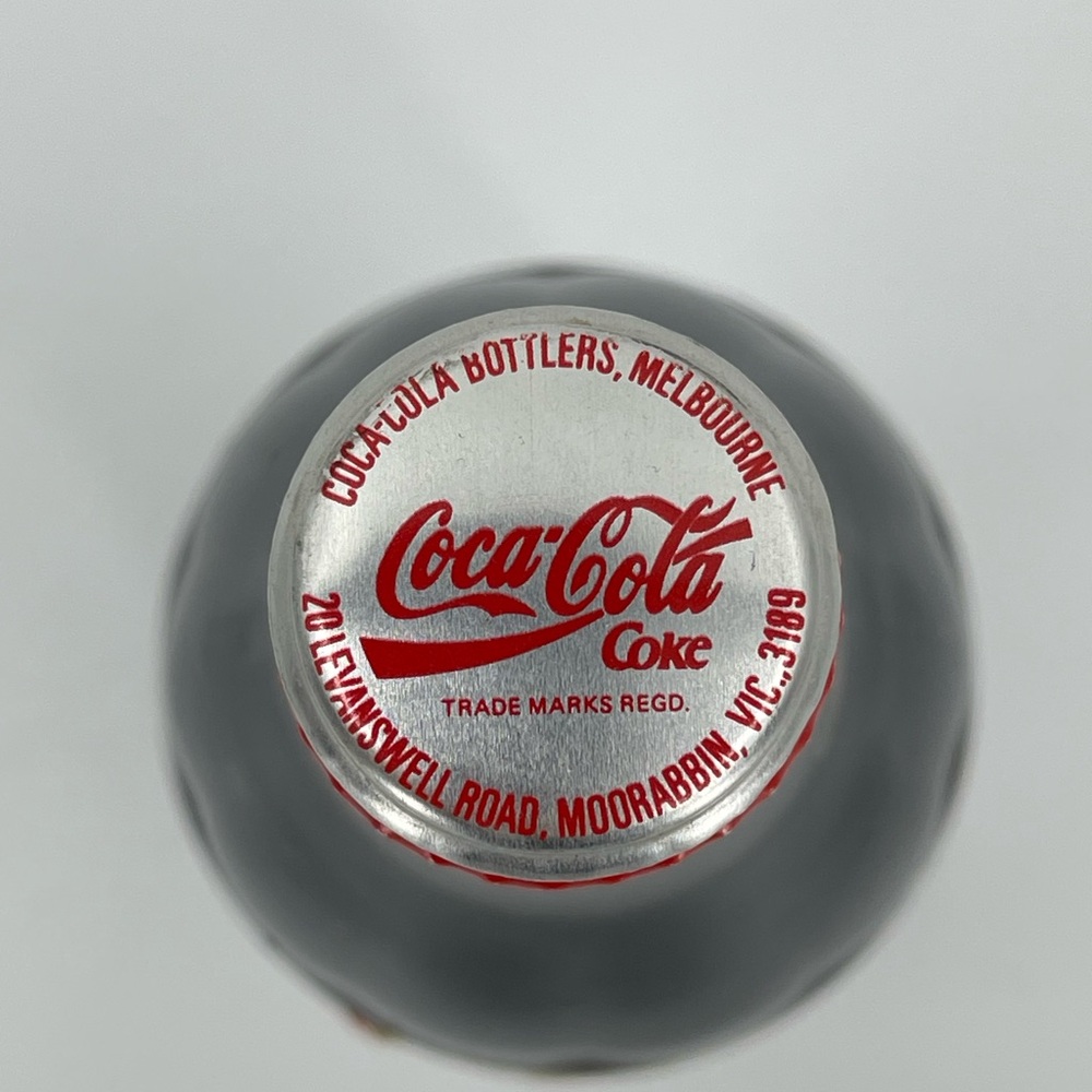 Coke Coca Cola Glass Bottle 300ml Australia Australian Bottled Vintage Retro HTF - Picture 3 of 10